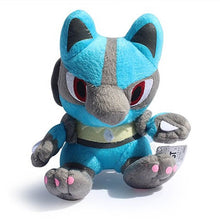 Lade das Bild in den Galerie-Viewer, Lucario Stoff Pokemon (ca. 18cm) kaufen