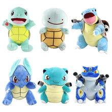 Load image into Gallery viewer, Pokemon Plüsch Turtok / Blastoise, Wartortle / Schillok oder Schiggy / Squirtle kaufen