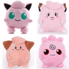 Lade das Bild in den Galerie-Viewer, Piepi Clefairy, Pii Cleffa, Pummeluff Jigglypuff, Fluffeluff Igglybuff Pokemon Kuscheltiere kaufen