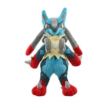 Load image into Gallery viewer, Mega Lucario Plüsch Figur (ca. 26cm) kaufen