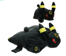 Load image into Gallery viewer, Pokemon Nachtara Umbreon, Relaxo Snorlax oder Mimigma Mimikyu Kissen (ca. 40x33cm) kaufen
