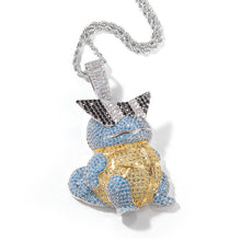 Load image into Gallery viewer, Schiggy Squritle - Stylishe Pokemon Hip Hop Hals Kette kaufen
