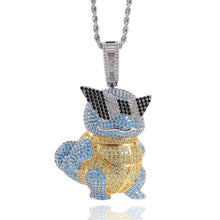 Load image into Gallery viewer, Schiggy Squritle - Stylishe Pokemon Hip Hop Hals Kette kaufen