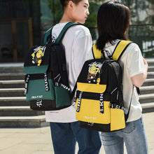 Load image into Gallery viewer, Großer Pokemon Schulrucksack mit USB Ladebuchse im Pikachu Look kaufen