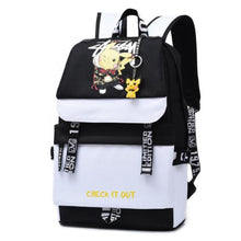 Load image into Gallery viewer, Großer Pokemon Schulrucksack mit USB Ladebuchse im Pikachu Look kaufen