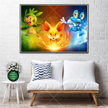 Load image into Gallery viewer, Pokemon Poster Kunstdrucke Ash Ketchum Pikachu Jigglypuff etc. kaufen