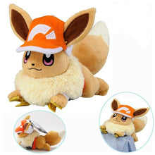 Load image into Gallery viewer, Eevee / Evoli aus Pokemon Let's Go Kuscheltier (ca. 23cm) kaufen