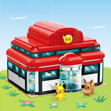 Load image into Gallery viewer, Pokémon Center Haus Baustein Set kaufen
