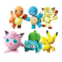 Load image into Gallery viewer, Mega Bloks Pokemon Series Pikachu Glumanda Schiggy und mehr kaufen