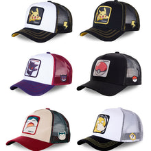 Lade das Bild in den Galerie-Viewer, Pika Mütze - Baseball Cap - Pokemon Cap (Pikachu, Enton, Gengar, Relaxo, Pokeball) kaufen