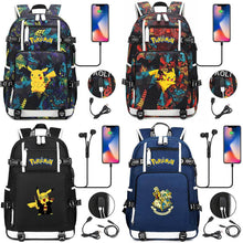 Load image into Gallery viewer, Pokemon Rucksack mit USB - ideal für Laptops kaufen