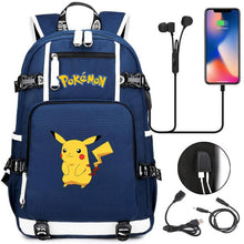 Load image into Gallery viewer, Pokemon Rucksack mit USB - ideal für Laptops kaufen
