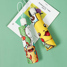 Load image into Gallery viewer, Pokemon Pikachu Regenschirme (Manuell oder Automatik) kaufen