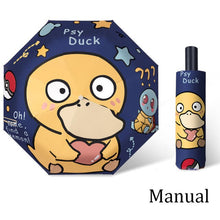 Load image into Gallery viewer, Pokemon Pikachu Regenschirme (Manuell oder Automatik) kaufen