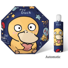 Load image into Gallery viewer, Pokemon Pikachu Regenschirme (Manuell oder Automatik) kaufen