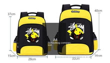 Lade das Bild in den Galerie-Viewer, Schul Rucksack mit Pikachu Pokemon Motiv kaufen