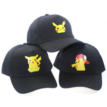 Load image into Gallery viewer, Pokemon Pikachu Baseball Cap Mütze (verschiedene Motive) kaufen