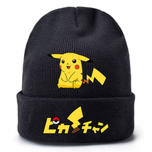 Load image into Gallery viewer, Pokemon Pikachu Winter Beanie Mütze für die kalte Jahreszeit kaufen