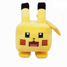 Lade das Bild in den Galerie-Viewer, Eckige Pokemon Plüschies - Evoli, Pikachu, Enton, Schiggy, Pummeluff, Bisasam im Pixel Look kaufen