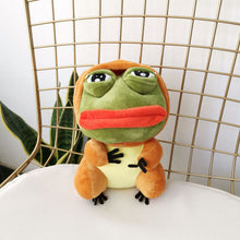 Lade das Bild in den Galerie-Viewer, Pikachu, Glumanda, Bisasam u. a. als Sad Frog Meme Cosplay Plüsch Pokemon (ca. 25cm) kaufen