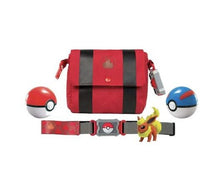 Load image into Gallery viewer, Pokemon Poke Ball Gürtel mit 2x Pokeball und 1x Figur kaufen