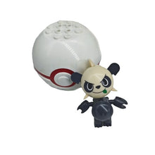 Load image into Gallery viewer, Pokeball Baustein mit Pokemon Figur - verschiedene Motive kaufen