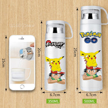 Load image into Gallery viewer, Pokémon Thermoskanne Wasserflasche in vielen Motiven (350ML oder 500ML) kaufen