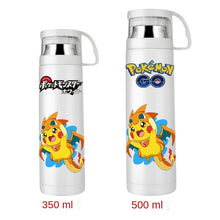 Load image into Gallery viewer, Pokémon Thermoskanne Wasserflasche in vielen Motiven (350ML oder 500ML) kaufen