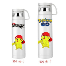 Load image into Gallery viewer, Pokémon Thermoskanne Wasserflasche in vielen Motiven (350ML oder 500ML) kaufen