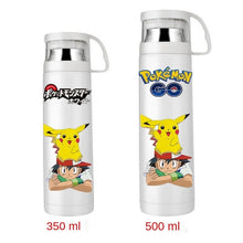 Load image into Gallery viewer, Pokémon Thermoskanne Wasserflasche in vielen Motiven (350ML oder 500ML) kaufen
