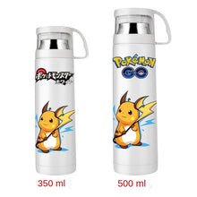 Load image into Gallery viewer, Pokémon Thermoskanne Wasserflasche in vielen Motiven (350ML oder 500ML) kaufen