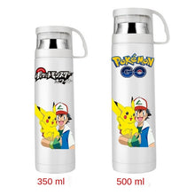 Load image into Gallery viewer, Pokémon Thermoskanne Wasserflasche in vielen Motiven (350ML oder 500ML) kaufen