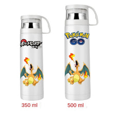 Load image into Gallery viewer, Pokémon Thermoskanne Wasserflasche in vielen Motiven (350ML oder 500ML) kaufen