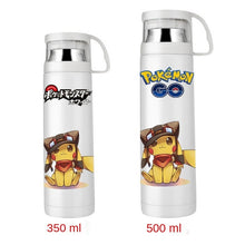 Load image into Gallery viewer, Pokémon Thermoskanne Wasserflasche in vielen Motiven (350ML oder 500ML) kaufen