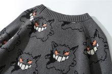 Load image into Gallery viewer, Stylisher Pokemon Gengar Oversize Pullover Kleidung kaufen