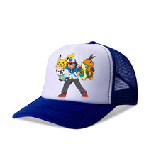 Lade das Bild in den Galerie-Viewer, Tolle Pokemon Pikachu Sommer Baseball Caps Mützen für Kinder kaufen