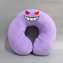 Load image into Gallery viewer, 2 in 1 Pokémon Plüschtier und Nackenhörnchen Gengar kaufen