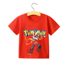 Load image into Gallery viewer, Pokemon Pikachu Kinder Sommer T-Shirts in vielen Motiven und Größen kaufen