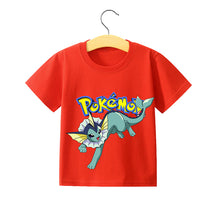 Load image into Gallery viewer, Pokemon Pikachu Kinder Sommer T-Shirts in vielen Motiven und Größen kaufen