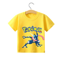 Load image into Gallery viewer, Pokemon Pikachu Kinder Sommer T-Shirts in vielen Motiven und Größen kaufen