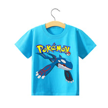 Load image into Gallery viewer, Pokemon Pikachu Kinder Sommer T-Shirts in vielen Motiven und Größen kaufen