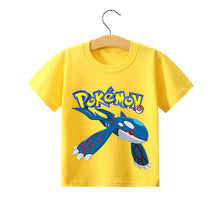 Load image into Gallery viewer, Pokemon Pikachu Kinder Sommer T-Shirts in vielen Motiven und Größen kaufen