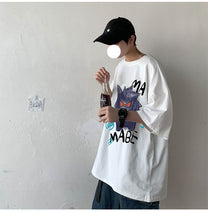 Load image into Gallery viewer, Cooles Oversize T-Shirt mit Pokémon Gengar Print kaufen