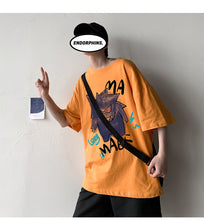 Load image into Gallery viewer, Cooles Oversize T-Shirt mit Pokémon Gengar Print kaufen