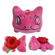 Lade das Bild in den Galerie-Viewer, Bisasam Bulbasaur Blumen Edition Pokemon Kuscheltier (ca. 20cm) kaufen