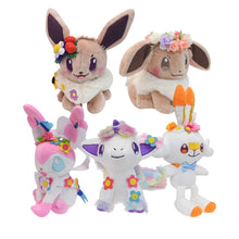 Load image into Gallery viewer, Pokemon Kuscheltiere in der Blumen Edition: Evoli, Galarian Gallopa, Iksbat etc. kaufen