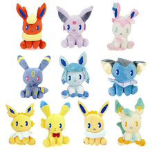 Lade das Bild in den Galerie-Viewer, Plüschfiguren-Set Mini Pokémons, 10 Stück - Vaporeon Leafeon Umbreon Flareon Jolteon Glaceon Espeon Eevee Sylveon kaufen
