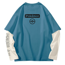 Lade das Bild in den Galerie-Viewer, Pokémon Snorlax Relaxo Sweatshirt Hoodie Langarm Hoodie für Männer kaufen