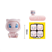 Lade das Bild in den Galerie-Viewer, Pokémon Sammelfiguren mit Wechselgesicht (ca. 5 cm) kaufen
