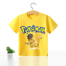Load image into Gallery viewer, Pokemon Kinder Pikachu T-Shirt für den Sommer viele Motive kaufen